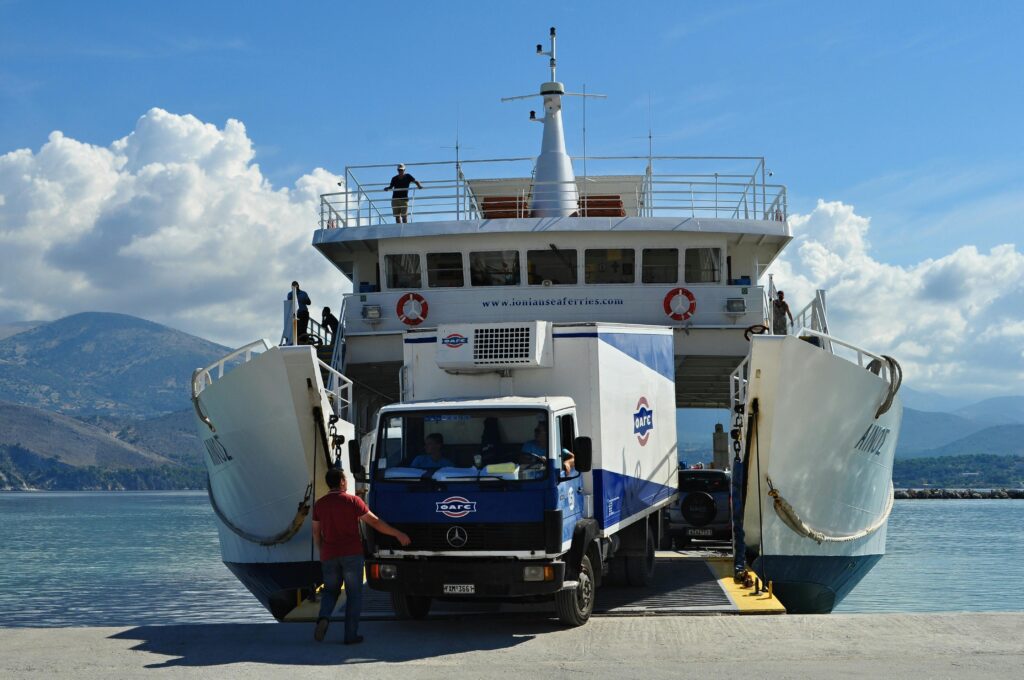 how to island hop in greece greek ferry