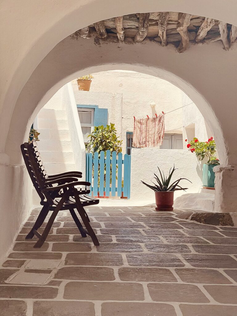 Ermoupoli Syros neoclassical harbor Greece - quiet Greek island alternative